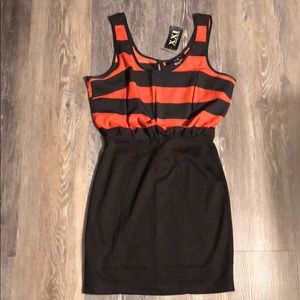 NWT Forever 21 Striped Bandage Skirt Dress